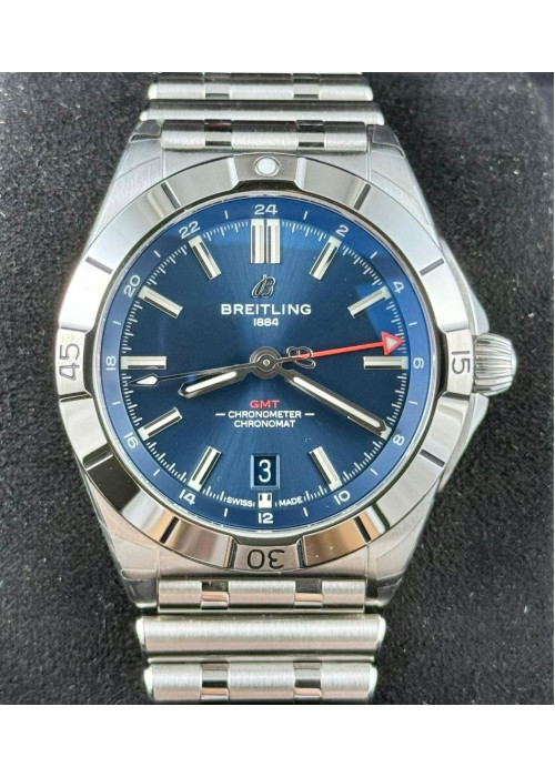 全新 ▶️  BREITLING 百年靈  Chronomat Automatic GMT ◀️ A32398101L1A1 2025年錶  40mm