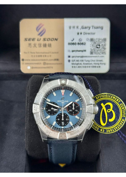 全新 ▶️ BREITLING 百年靈  Avenger  B01 Chronograph 44 ◀️  AB0147101C1X1 2025年錶 44mm