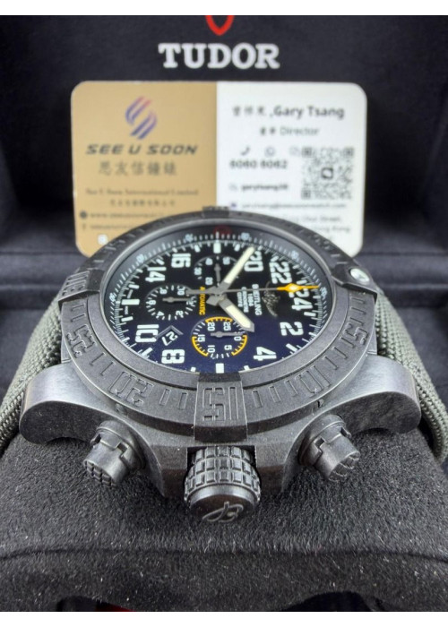二手 ▶️ BREITLING 百年靈 Avenger Hurricane ◀️ XB1210E41B1W1 2020年錶  (50mm)  