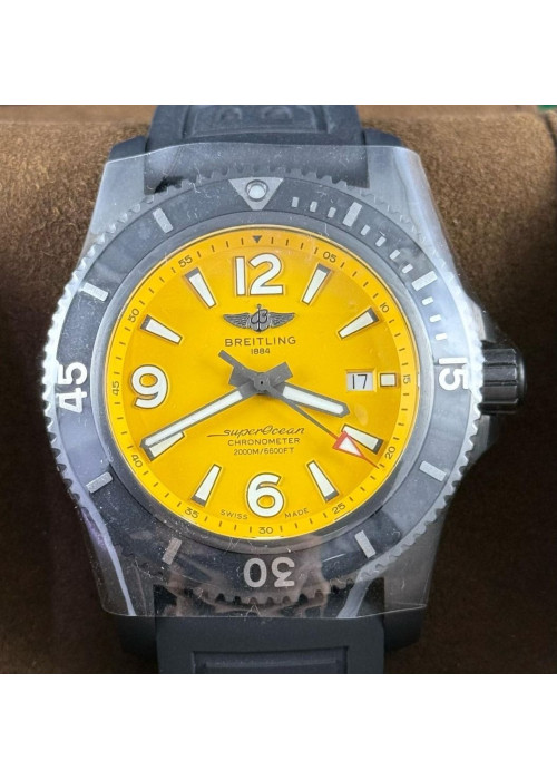 二手 ▶️  BREITLING 百年靈 SuperOcean M17368  ◀️  2022年錶 (46mm)  