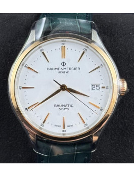 全新 ▶️ Baume & Mercier 名士  Clifton  ◀️ A10401 2025年錶 (40mm)