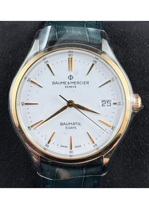 全新 ▶️ Baume & Mercier 名士  Clifton  ◀️ A10401 2025年錶 (40mm)