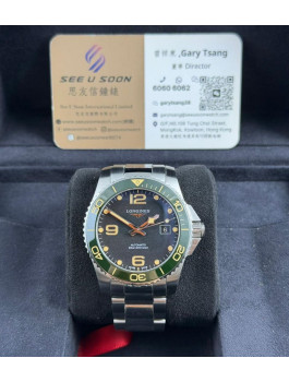 二手 ▶️ LONGINES 浪琴表 Concast Diving Series ◀️ L3.781.4.05.6 2025年錶 (41mm)  