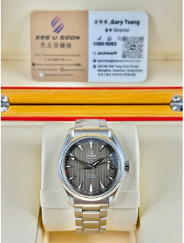 二手 ▶️ Omega 歐米茄 Seamaster  Aqua Terra ◀️ 231.10.39.21.06.001 2017年錶  