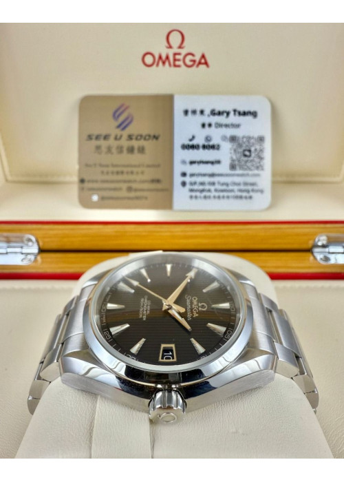 二手 ▶️ Omega 歐米茄 Seamaster  Aqua Terra ◀️ 231.10.39.21.06.001 2017年錶  