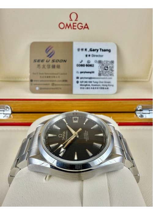 二手 ▶️ Omega 歐米茄 Seamaster  Aqua Terra ◀️ 231.10.39.21.06.001 2017年錶  