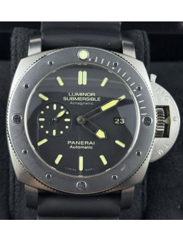 二手 ▶️ PANERAI 沛納海 LUMINOR 1950 ◀️ PAM00389 2017年錶 (47mm)