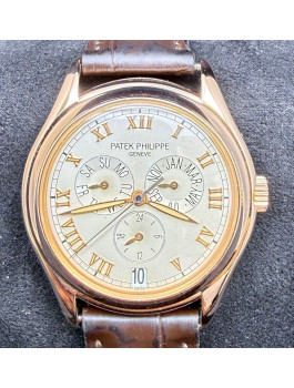 二手 ▶️ Patek Philippe 百達翡麗 ANNUAL CALENDAR ◀️ 5035R (37mm)  