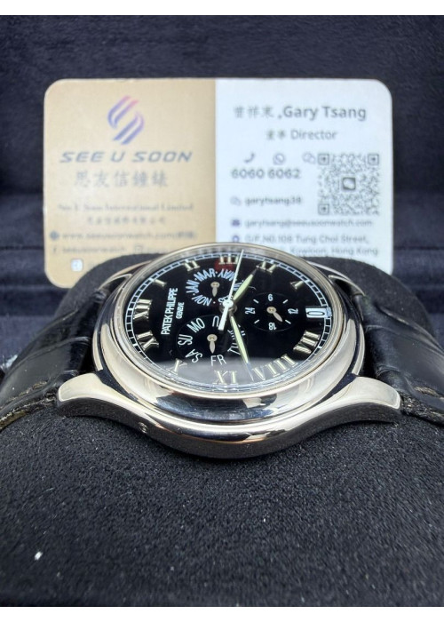 二手 ▶️ Patek Philippe 百達翡麗  ANNUAL CALENDAR ◀️ 3035G (37mm)  
