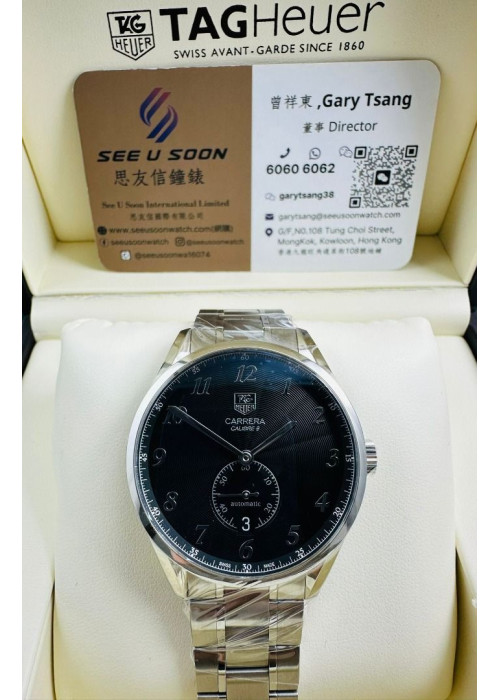 全新 ▶ TAG Heuer 泰格豪雅 Carrera Calibre 6 ◀ WAS2110 2023年錶
