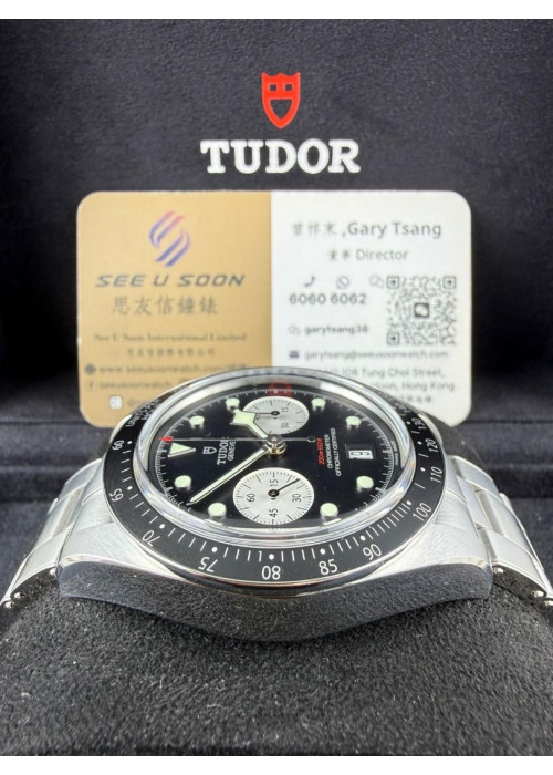 二手 ▶️ TUDOR 帝舵表 Black Bay Chrono ◀️ M79360N 2025年錶 (41mm) 