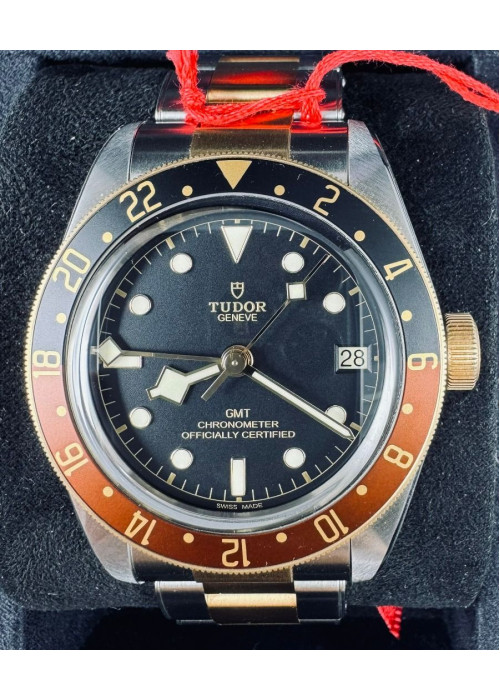 二手 ▶ TUDOR 帝舵 BLACK BAY GMT S&G ◀ M79833MN 2022年錶