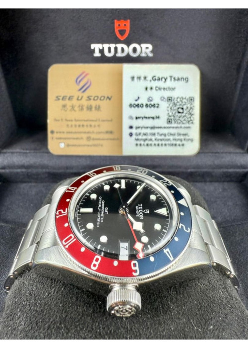 二手 ▶️  TUDOR  帝舵表  BLACK BAY GMT ◀️ M79830RB (41mm) 
