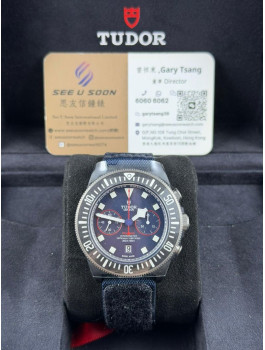 全新 ▶️ TUDOR 帝舵表 PELAGOS FXD CHRONO ◀️ M25807KN (43mm) 