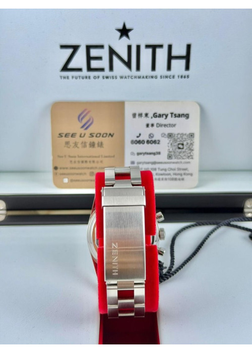 二手 ▶️ Zenith 真力時  El Primero A384 Revival ◀️ 03.A384.400/21.M384 2020年錶  