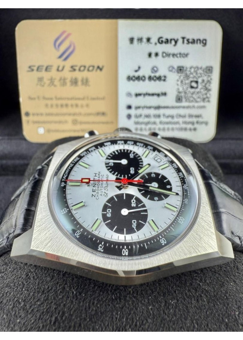 二手 ▶️ Zenith 真力時 El Primero Revival A384 ◀️ 03.A384.400/21.C815  2020年錶  (37mm) 