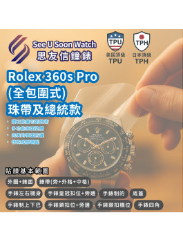ROLEX勞力士 (珠帶&總統帶) 貼膜服務