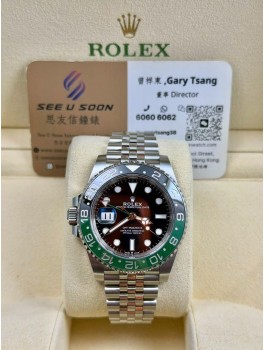 二手  ▶️ Rolex 勞力士  GMT  MASTER II ◀️  126720VTNR - 2022年錶 (40mm) 