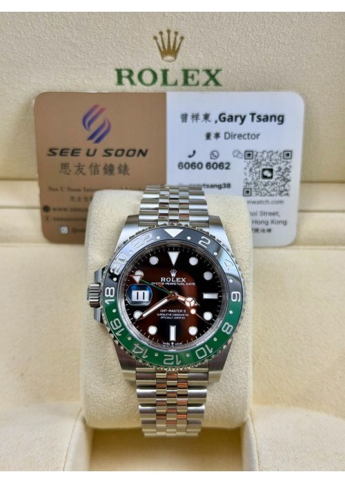 二手  ▶️ Rolex 勞力士  GMT  MASTER II ◀️  126720VTNR - 2022年錶 (40mm) 