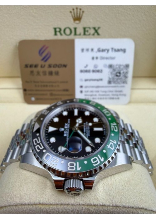 二手  ▶️ Rolex 勞力士  GMT  MASTER II ◀️  126720VTNR - 2022年錶 (40mm) 