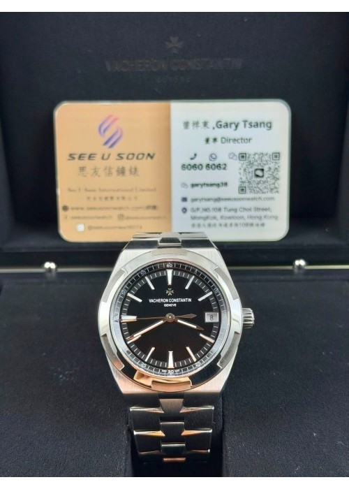 二手 ▶️  VACHERON CONSTANTIN   江詩丹頓   Overseas ◀️  4500V/110A-B483   2022年錶  (41mm)