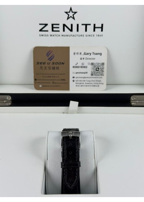 二手  ▶️  Zenith 真力時  Elite ◀️   03.2290.679/11.C493  (39mm)