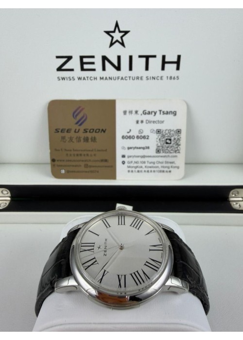 二手  ▶️  Zenith 真力時  Elite ◀️   03.2290.679/11.C493  (39mm)